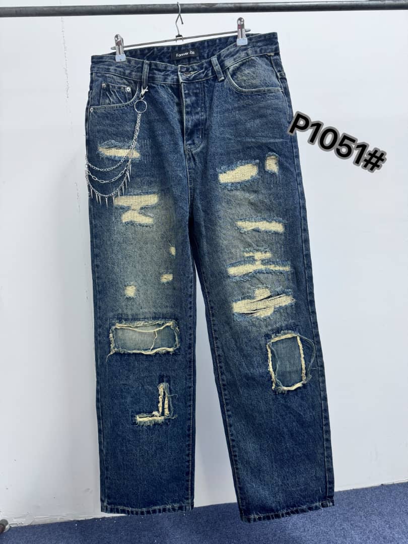 Relaxed Fit Denim Jeans